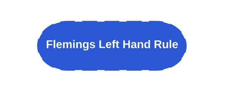 Fleming’s Left Hand Rule in Motors and Robotics