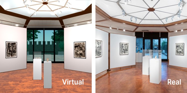 Virtual curating frees artist