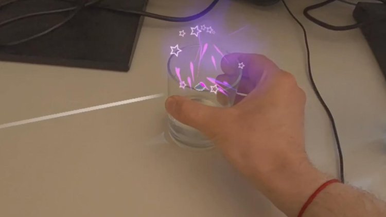 An opensource plugin lets you interact with real objects in mixed reality