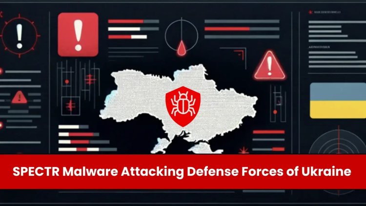 SPECTR Malware Attacking Defense Forces of Ukraine With a batch script