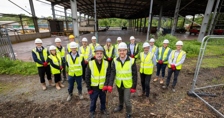 Work begins on £14m green waterside factory for filtration firm GVS Filter Technology UK