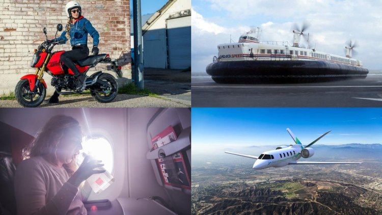 Fun Bikes, Thirsty Hovercrafts And Nasty Airplanes In This Week's Beyond Cars Roundup