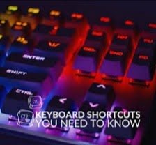 Level Up Your Gaming Experience: The Art of Keyboard Shortcut Mastery