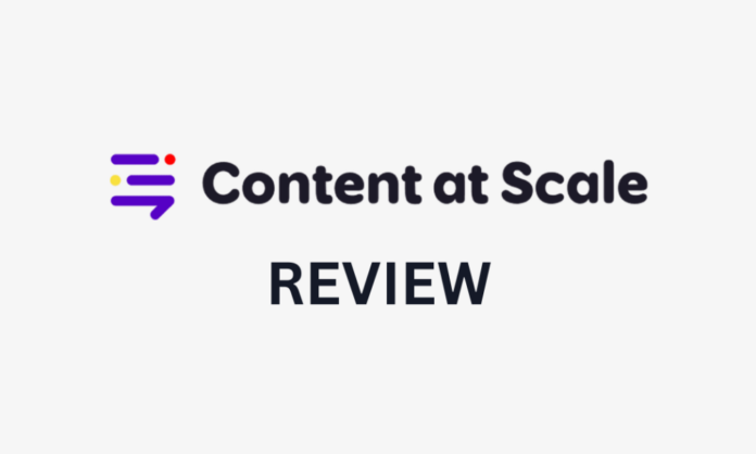 Content at Scale Review.