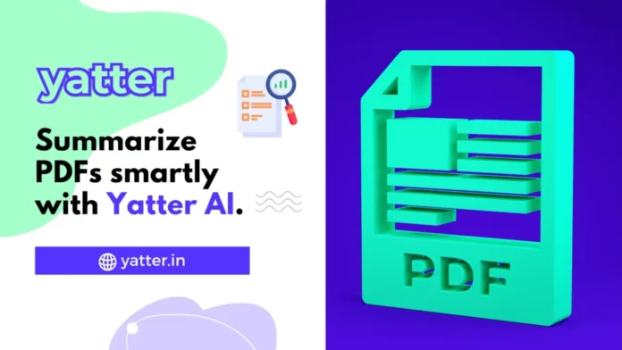 #1 Transform your PDF to Text with Yatter AI